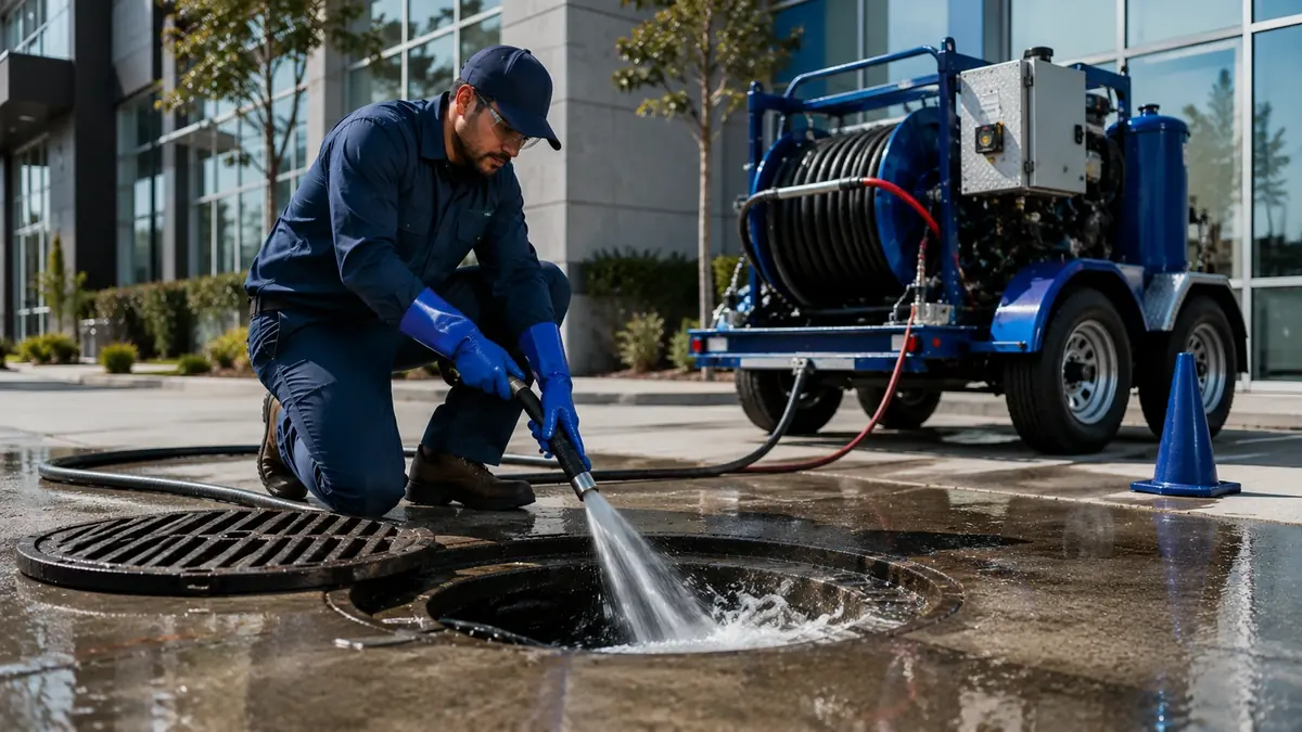 Commercial Hydro Jet Drain Cleaning in Cantua Creek