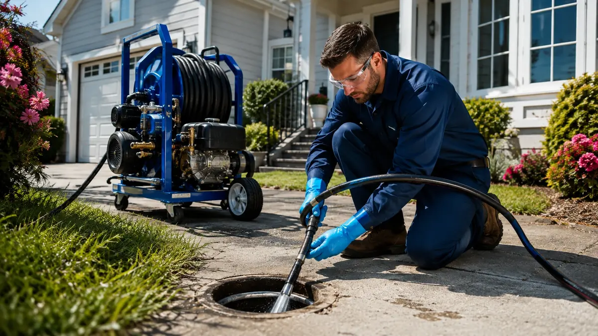 Residential Hydro Jet Drain Cleaning in Cantua Creek
